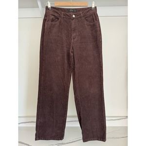 Hesperus High-Waisted Corduroy Loose Fit Pants Trousers Size 5‎